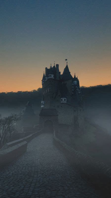Castle In The Fog Wallpaper Download Mobcup
