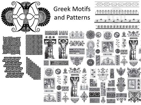 Greek Motifs And Patterns