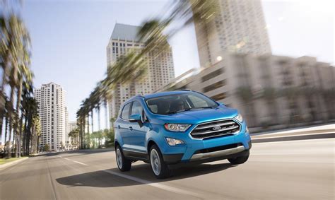 Ford Ecosport Facelifted For Us Market New 20l Awd Ford Ecosport