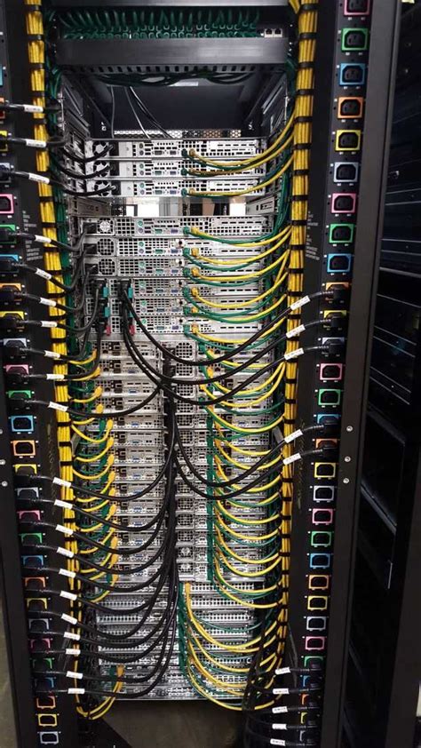 Our Rack Teams Work Data Center Design Computer Network Server Rack