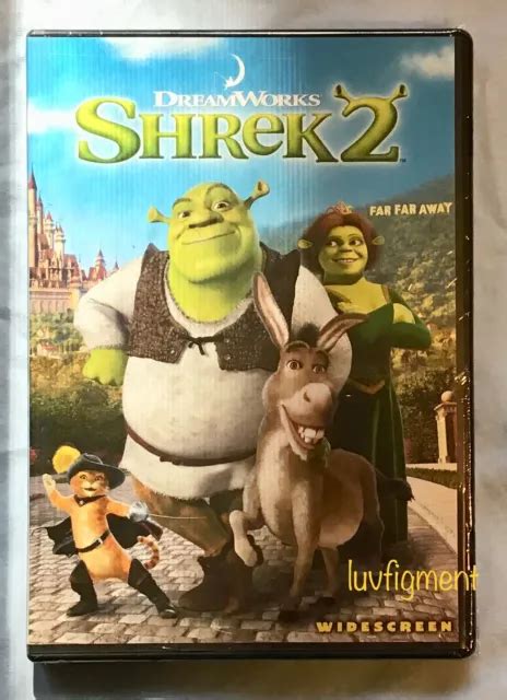 Shrek 2 Dvd Widescreen Edition Dreamworks 2004 Cameron Diaz Mike Myers