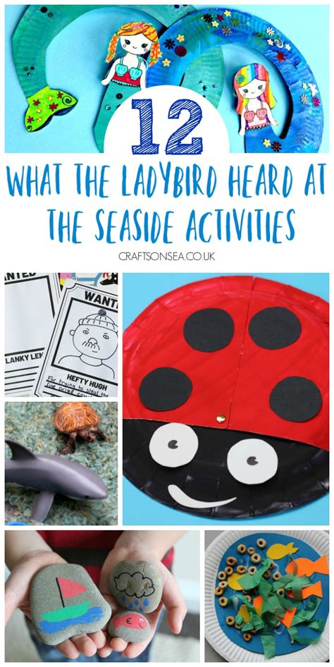 What The Ladybird Heard At The Seaside Activities For Kids Ocean