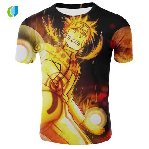Naruto T Shirt Summer New Men And Women Wear Short Sleeved T Shirt 3d