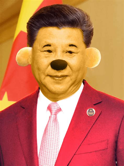 Enjoy This Image Of Xi Jiping As Winnie The Pooh Is Illegal In
