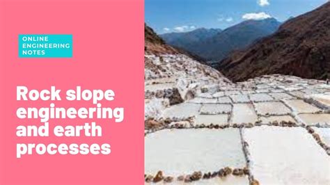 Rock Slope Engineering And Earth Processes OnlineEngineeringNotes