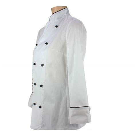 Les vêtements de cuisine permettent à un cuisinier professionnel de travailler de façon plus confortable. Vetement de cuisine pour femme « Grand Chef » - LISAVET