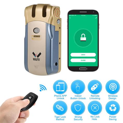 Buy Wafu Hf 018w Wifi Smart Electronic Lock Remote Control Invisible