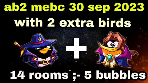 Angry Birds 2 Mighty Eagle Bootcamp Mebc 30 Sep 2023 With 2 Extra Birds