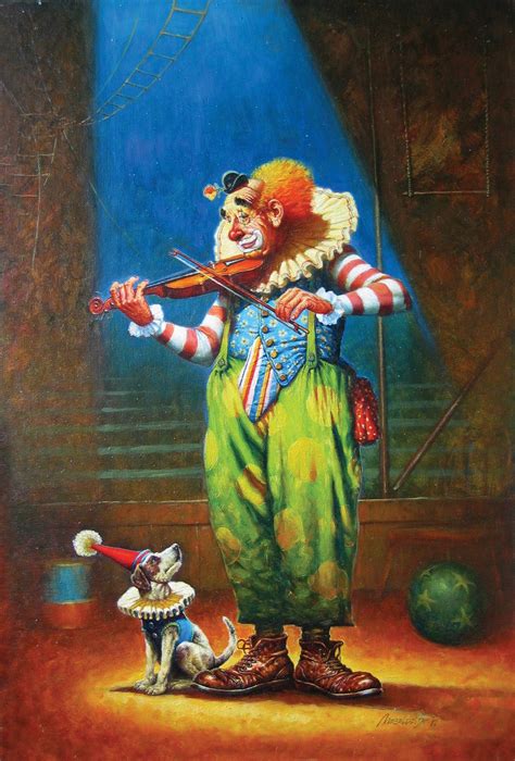 Muddy Colors Posters And Learning A Trade Clown Paintings Circus