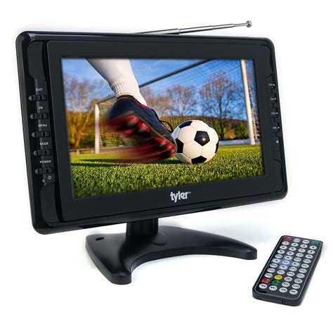 Tyler Ttv703 10 Portable Widescreen Lcd Tv With Detachable Antennas