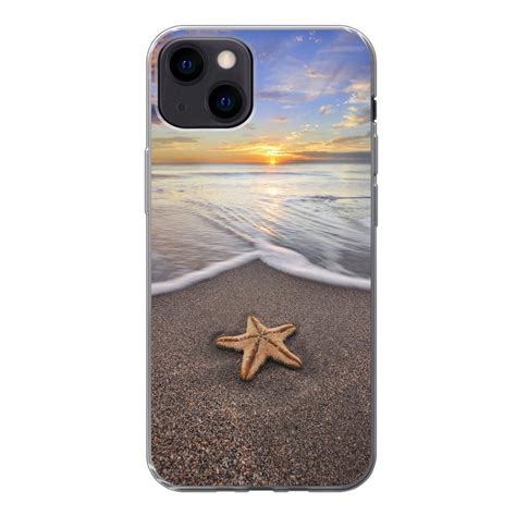 Muchowow Handyhülle Seestern Wasser Sonne Handyhülle Apple Iphone 13 Smartphone Bumper