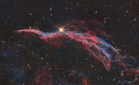 The Witchs Broom Nebula In Bi Color Ngc 6960 Trần Hạ Nebula