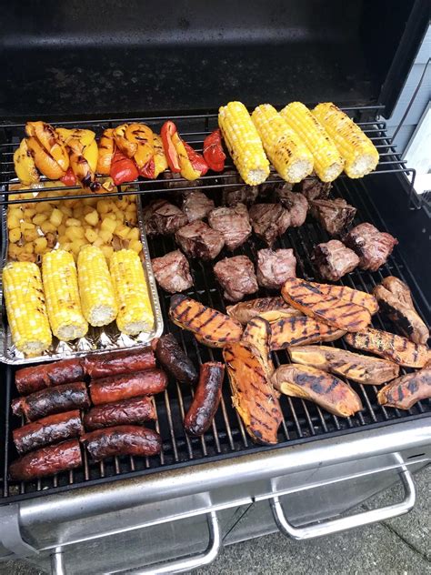 Homemade Tonights Bbq Bring On Summer Cookout Food Bbq Party