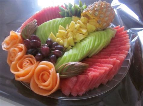 Party Fruit Trays Yelp Fruit And Vegetable Carving Fruit Platter