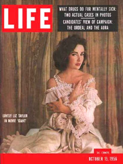 Life Magazine Cover Copyright 1956 Elizabeth Taylor Mad
