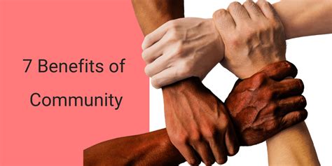 7 Benefits Of Community Rhonda Peterson