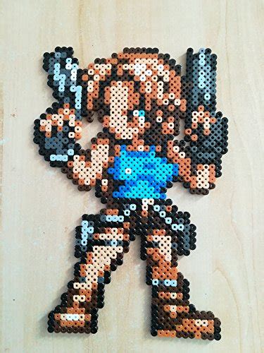 Lara Croft Pixel Art Hama Perler Beads Tomb Raider Sprite Pixel Art