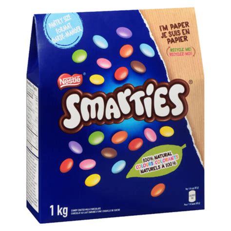 Nestlé Smarties Candy Coated Milk Chocolate Pantry Size 1 Kg Voilà