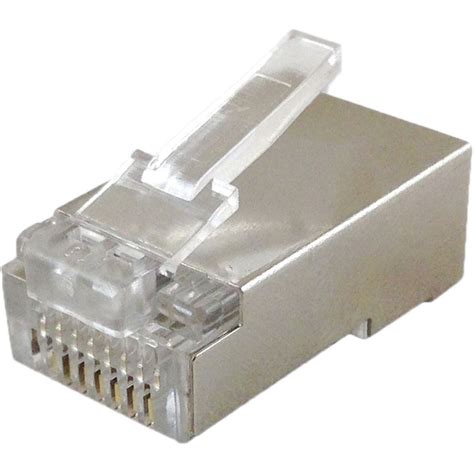Comprehensive Rj45 Shielded Gold Plated Male Connector Rj45p S