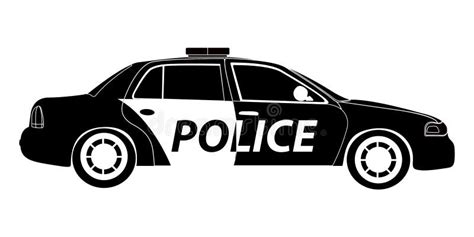 Police Car Silhouette Png