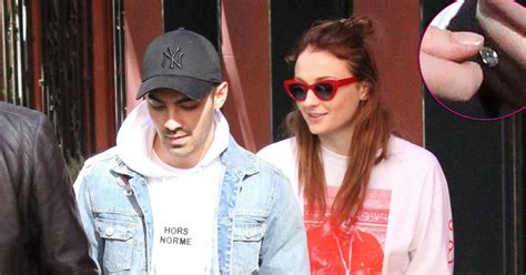 Sophie Turner Shows Off Engagement Ring With Joe Jonas In Madrid