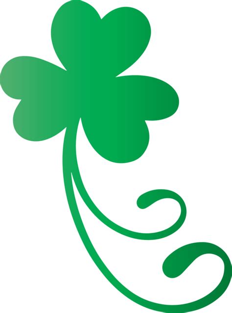 Originally celebrated with religious feasts and services, st. St. Patrick's Day Green Leaf Symbol for Saint Patrick for ...