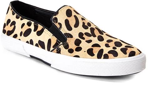 leopard print slip on sneakers buy for 79 at century 21 leopard print slip on sneakers beige