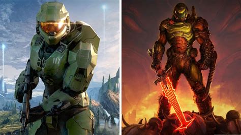 Master Chief Vs Doomguy Halo Vs Doom Who Would Win