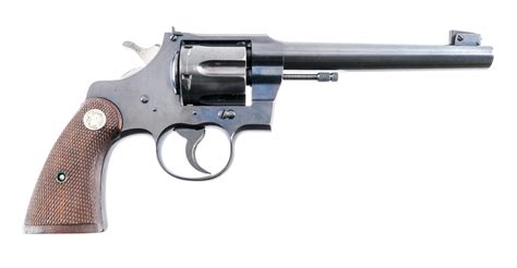 Colt Officers Model 32 Heavy Barrel Revolver Auctions Online Revolver