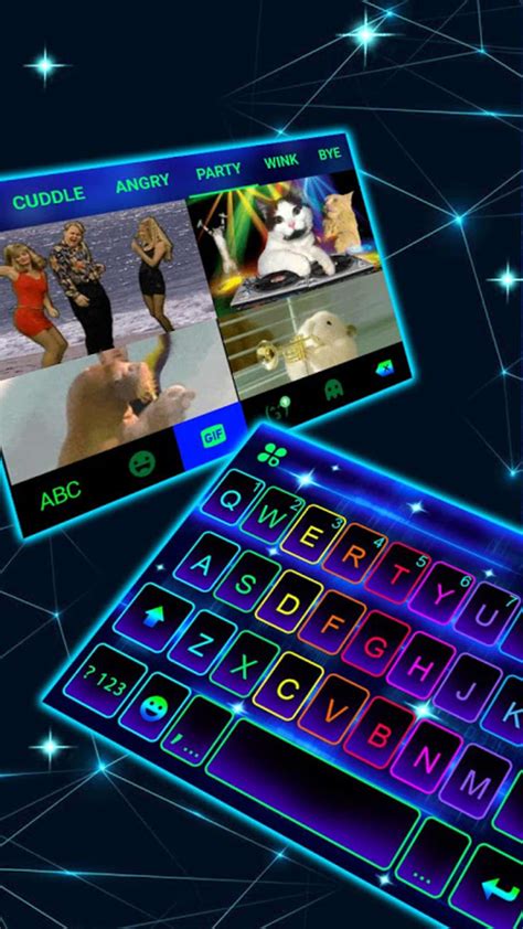 Neon Led Keyboard Theme Apk Pour Android Télécharger