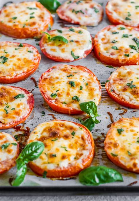 Baked Tomatoes With Mozzarella And Parmesan Video