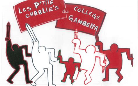 Les œuvres Des Ptits Charlies Du Collège Gambetta Sont Archivés