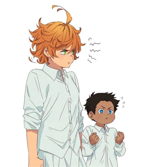 Emma And Phil The Promised Neverland Neverland Neverland Art Anime