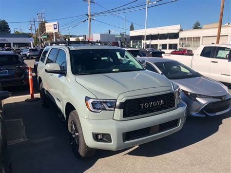New 2021 Toyota Trd Pro Sequoia 4x4 Lunar Rock 4wd For
