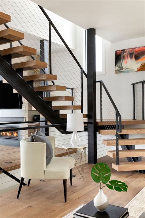 Floating Staircase With Cable Rail Artofit