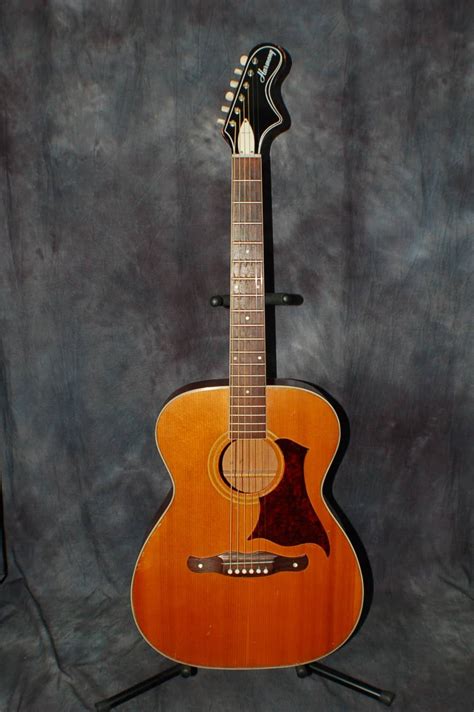Harmony 1969 Harmony H 168 Fender Headstock Model Acoustic Flattop Pro