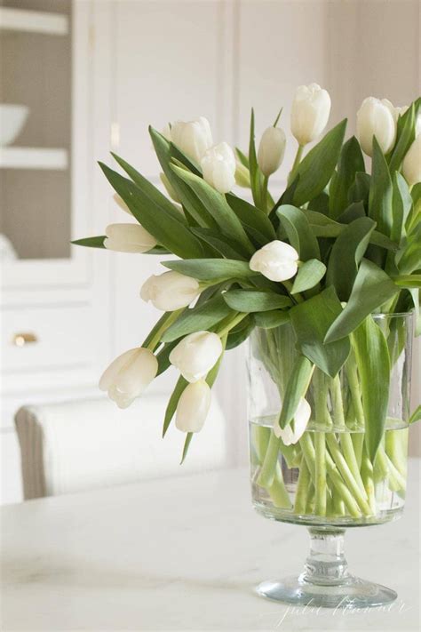 How To Arrange Tulips In A Vase Julie Blanner