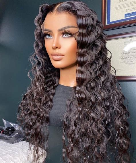 180 Density Loose Wave Lace Closure Wig Most Favorable Human Hair Wig
