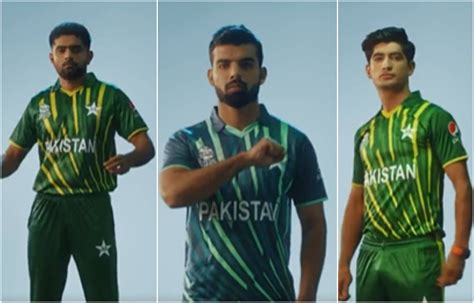 Watch Pcb Unveils Pakistan Cricket Teams New Jersey Ahead Of T20