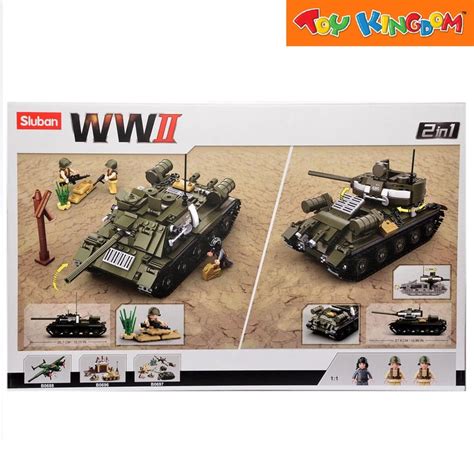 Sluban World War Ii 687 Pieces Building Blocks Playset For Kids And