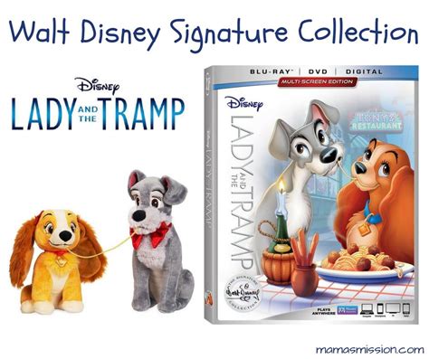 Walt Disney Signature Collection Lady And The Tramp Available On Blu Ray