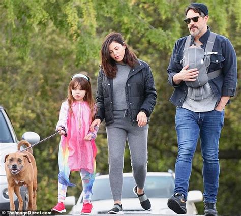 Jenna Dewan Bundles Up As She And Steve Kazee Take An Afternoon Stroll With Their Newborn Son