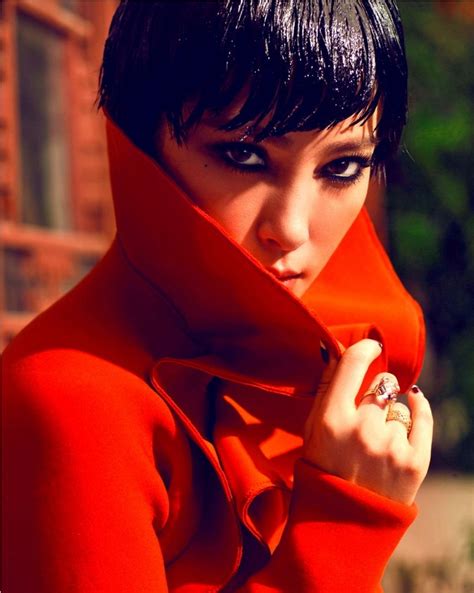 Li Bingbing Red Style Vogue Photoshoot Fashion Style