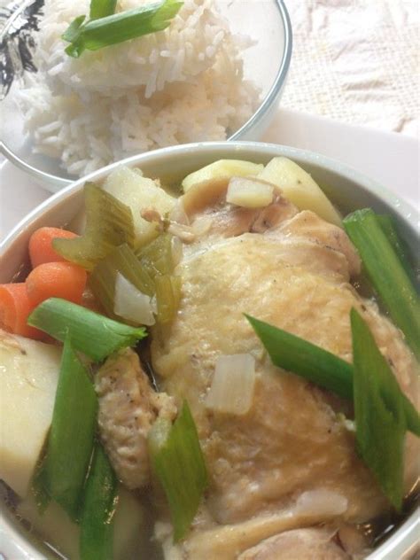 Filipino Nilagang Manok- Filipino stewed chicken | Recipes ...