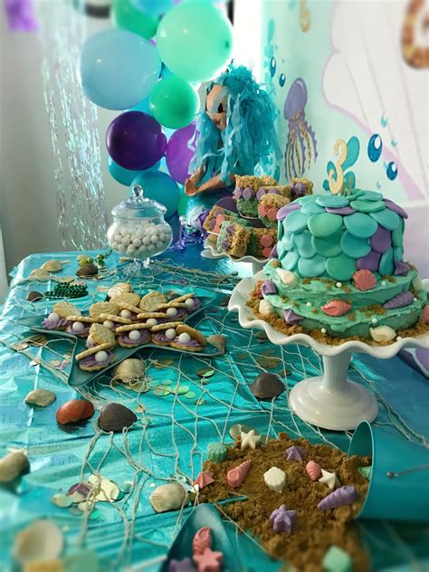 Mermaid Birthday Party Land Of Lloyds