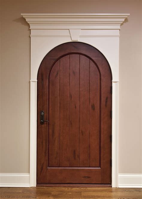 Custom Interior Door Solid Wood Wine Cellar Collection Single