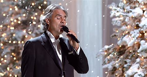 ‘white Christmas Song By Andrea Bocelli Was Voted The 2nd Most Popular