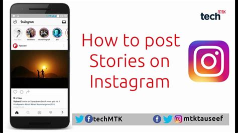 How To Post Stories On Instagram Youtube