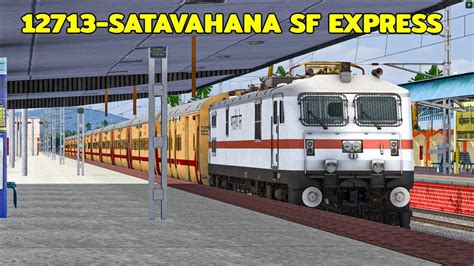 12713 Satavahana Sf Expressnight Train Journeyrailworks Gameplay