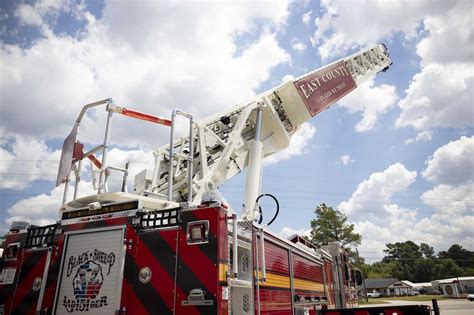 East Montgomery County Fire Department Debuts Its First Ladder Truck